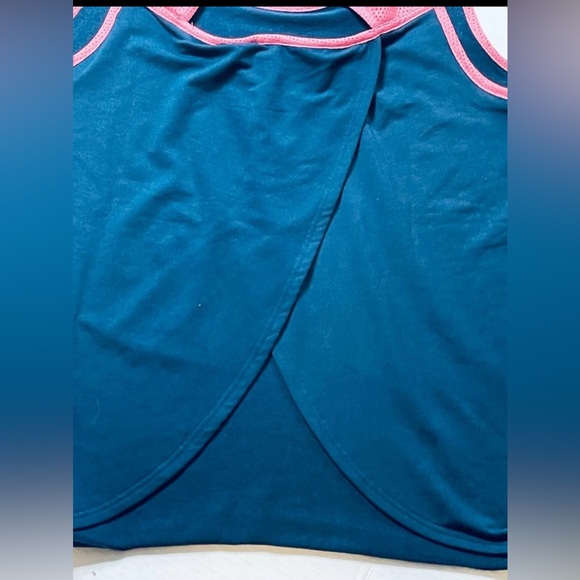 RHONDA SHEAR TWO-PIECE PAJAMA SET  SHORT PANTS WOMENS NAVY BLUE COLOR SIZE XL - Picture 10 of 14